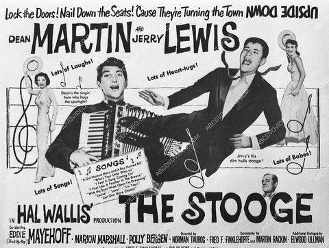 ad slick Dean Martin Jerry Lewis film The Stooge 3516-01