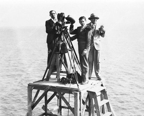 director Charles Reisner shooting silent film China Bound 3516-21