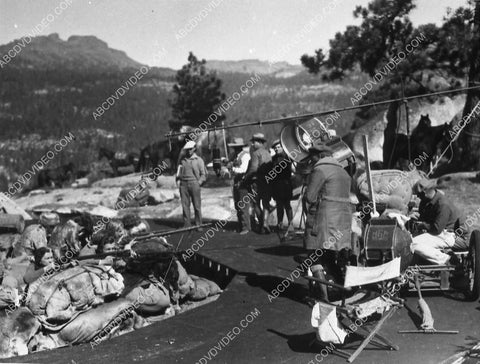director Charles Brabin w crew shoots early MGM film The Great Meadow 3516-30