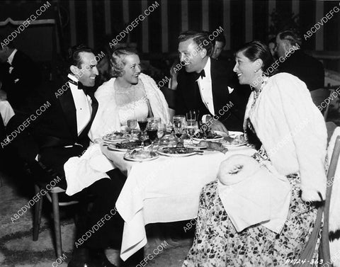 Harold Lloyd and wife dine w Carl Brisson and wife 3517-10