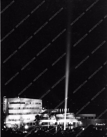 1939 historic Los Angeles Hollywood CBS Sunset Gower premiere 3518-12
