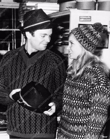 Yvette Mimieux Russ Tamblyn candid Wonderful World of the Brothers Grimm 3543a-08