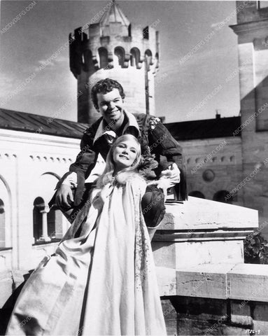 Yvette Mimieux Russ Tamblyn candid Wonderful World of the Brothers Grimm 3543a-10