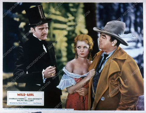 Charles Farrell Joan Bennett Eugene Pallette film Wild Girl 35m-797
