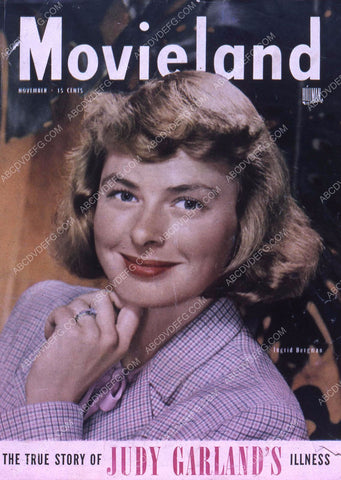 Ingrid Bergman Movieland magazine cover 35m-819