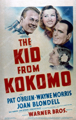 Wayne Morris Joan Blondell Pat O'Brien film The Kid from Kokomo 35m-937