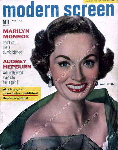 Ann Blyth Modern Screen magazine cover 35m-945