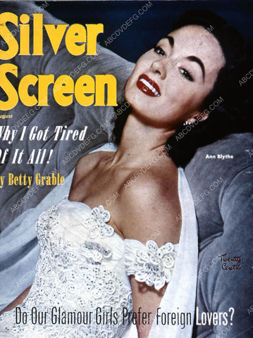 Ann Blyth Silver Screen magazine cover 35m-954