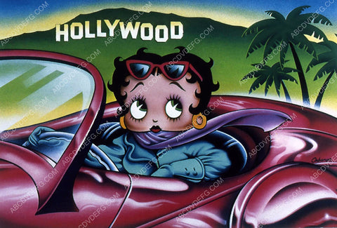 Betty Boop in her convertible 35m-967
