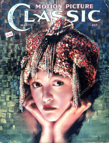 Gladys Brockwell Motion Picture Classic magazine cover 35m-1028