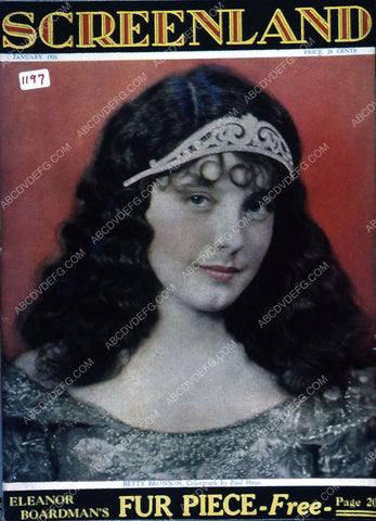 Betty Bronson Screenland magazine cover 35m-1029