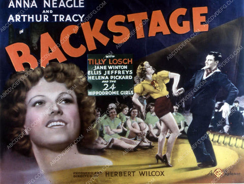 Anna Neagle Arthur Tracy film Backstage 35m-10349