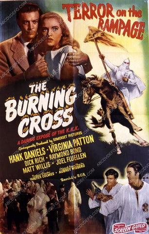 Hank Daniels Virginia Patton K.K.K. expose film The Burning Cross 35m-10359
