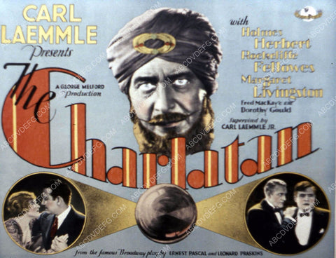 Holmes Herbert Margaret Livingston silent film The Charlatan 35m-10375