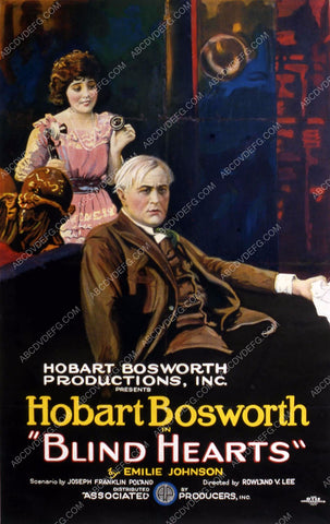 Hobart Bosworth Irene Blackwell silent film Blind Hearts 35m-10377