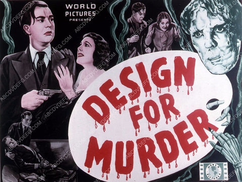 Manning Whiley Barbara Everest film Design for Murder 35m-10386