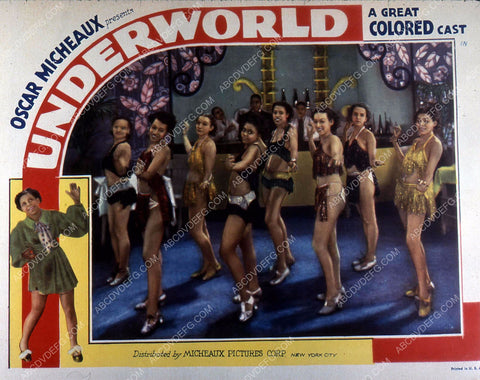 Bee Freeman Ethel Moses Dotty Saulter all black cast Oscar Micheaux Underworld 35m-10423
