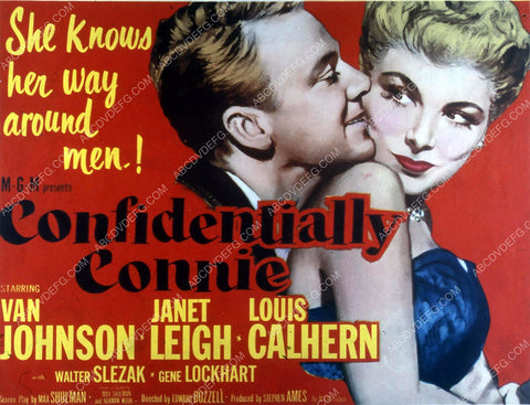 Van Johnson Janet Leigh film Confidentially Connie 35m-10431