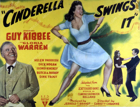 Guy Kibbee Gloria Warren film Cinderella Swings It 35m-10480