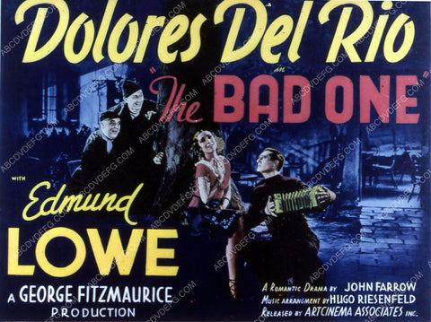 Dolores Del Rio Edmund Lowe film The Bad One 35m-10497
