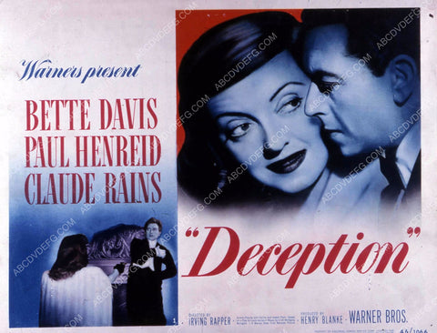 Bette Davis Paul Henreid film Deception 35m-10518