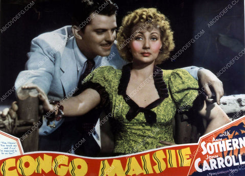 Ann Sothern John Carroll film Congo Maisie 35m-10522
