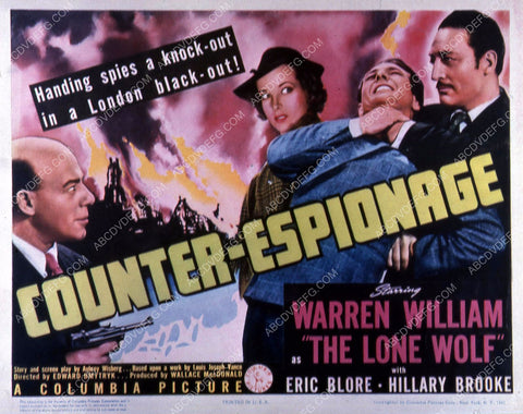 Warren William Hillary Brooke film Counter Espionage 35m-10563