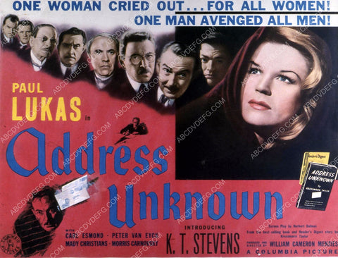 Paul Lukas K.T. Stevens film Address Unknown 35m-10568