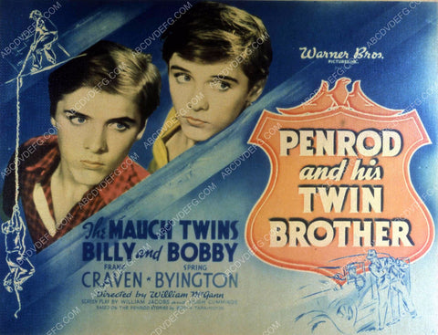 Billy & Bobby Mauch Twins film Penrod and His Twin Brother 35m-10571