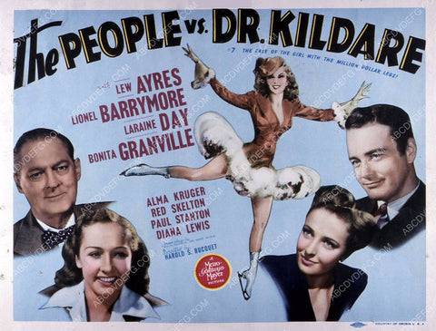 Lew Ayres Lionel Barrymore Laraine Day Bonita Granville People vs Dr Kildare 35m-10597