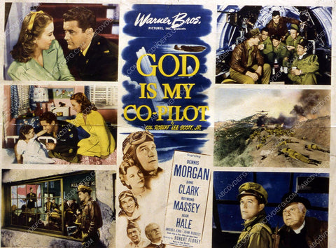 Dennis Morgan Dane Clark Raymond Massey film God Is My Co-Pilot 35m-10676