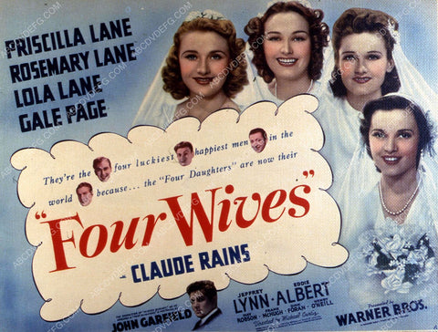 Priscilla Rosemary Lola Lane Gale Page film Four Wives 35m-10685