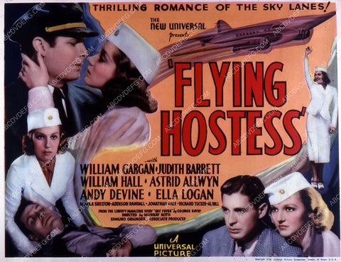 William Gargan Judith Barrett film Flying Hostess 35m-10706