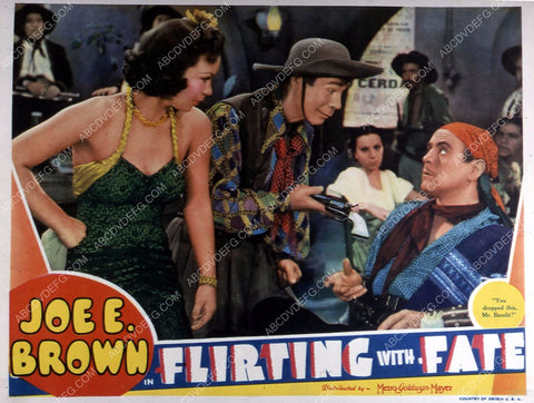 Steffi Duna Joe E. Brown Leo Carrillo film Flirting with Fate 35m-10717