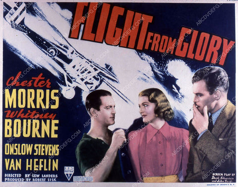Chester Morris Whitney Bourne Onslow Stevens film Flight from Glory 35m-10718