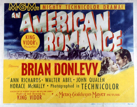 Brian Donlevy Ann Richards film An American Romance 35m-10738