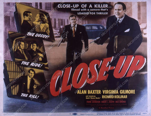 Alan Baxter Virginia Gilmore Richard Kollmar film Close-Up 35m-10741