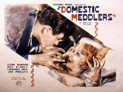 Claire Windsor Roy D'Arcy film Domestic Meddlers 35m-10747