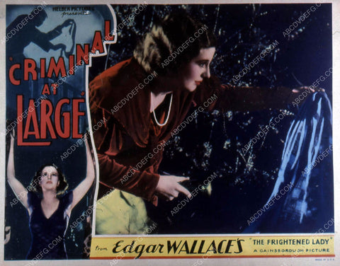 Cathleen Nesbitt film Criminal at Large 35m-10751