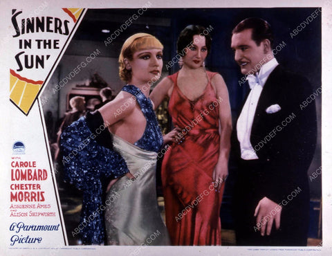 Carole Lombard Adrienne Ames film Sinners in the Sun 35m-10765