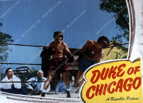 Tom Brown in the boxing ring filn Duke of Chicago 35m-10768