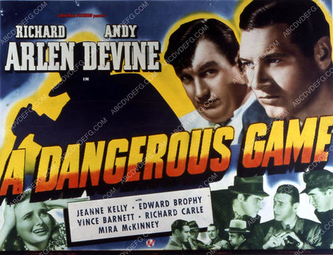 Richard Arlen Andy Devine film A Dangerous Game 35m-10772