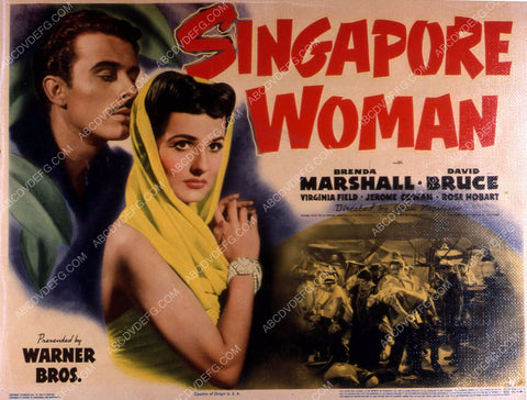 Brenda Marshall David Bruce film Singapore Woman 35m-10785