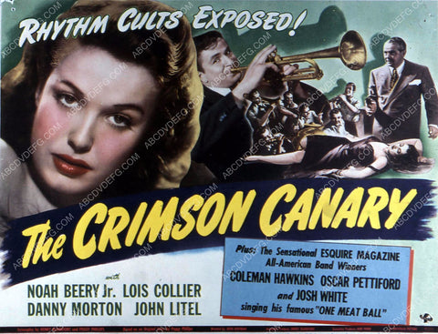 Noah Beery Jr. Lois Collier film The Crimson Canary 35m-10796