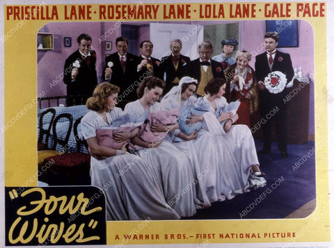 Priscilla Rosemary Lola Lane Gale Page film Four Wives 35m-10803