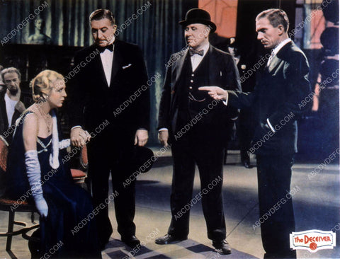 Lloyd Hughes Ian Keith Natalie Moorhead film The Deceiver 35m-10818