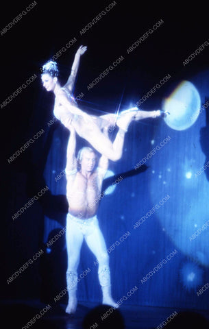1970's era Las Vegas casino hotel dancers do show on ice skates 35m-10890