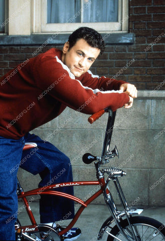 David Moscow on his Schwinn bike TV Zoe Duncan Jack & Jane 35m-11148