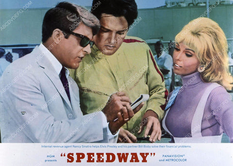 Bill Bixby Elvis Presley Nancy Sinatra film Speedway 35m-11279