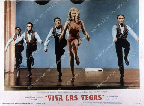Ann-Margret and the dancers film Viva Las Vegas 35m-11325